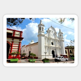 Honduras - Eglise de Santa Rosa de Copán Sticker